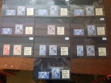 1948 Silver Wedding issues, GB and Commonwealth. Discounts available