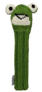 Sunfish Frog animal knit wool hybrid / utility golf headcover - Picture 1 of 3