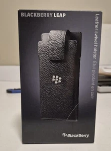 Blackberry LEAP Genuine Leather Swivel Holster Case - Picture 1 of 4