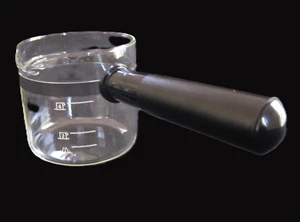Mr Coffee Espresso Maker ECM10 Replacement Carafe Glass Four 2 oz cups - Picture 1 of 4