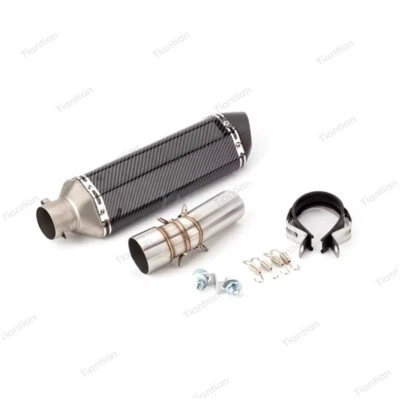 Silenciador deslizable tubo de escape de enlace medio para BMW F650GS 2008-2012 F700GS 2013-2017 Foto 1 de 4