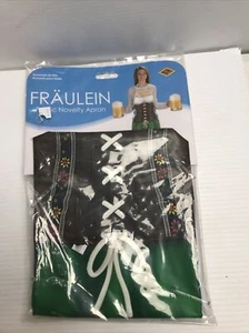 Oktoberfest Fräulein Stoff Neuheit Schürze - Bild 1 von 3