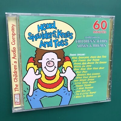 HEAD, SHOULDERS, KNEES & TOES Kids Actions Songs Rhymes CD Roly Poly Tommy Thumb - Image 1 of 4
