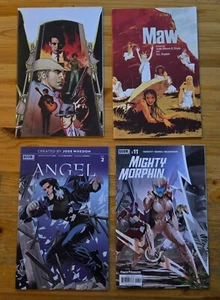 BOOM! Maw #1, Angel #2, MMPR #11 & Oswalds Body #1 virgin cover - Picture 1 of 3