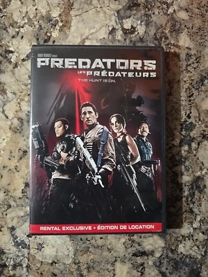 Predators (DVD, 2011, Canadian) Rental Exclusive The Hunt Is On. - Image 1 of 2