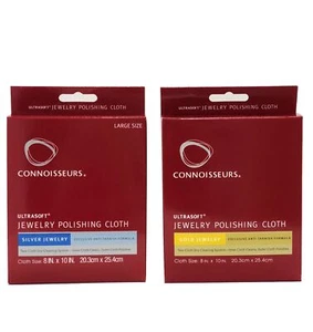 Connoisseurs® Ultrasoft Anlaufschutz Schmuck Poliertuch [Gold oder Silber] - Bild 1 von 10
