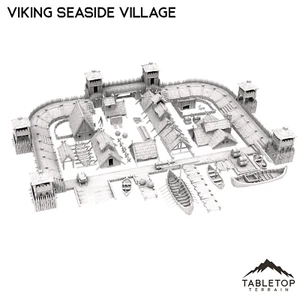 Village balnéaire viking - Terrain de table fantastique - Photo 1 sur 11