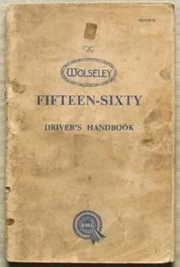 WOLSELEY 15/60 Car Driver's Handbook c1960 #AKD 1017B - Picture 1 of 4