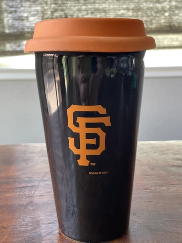 Rare San Francisco SF Giants Peets Coffee & Tea Ceramic Tumbler Free Shipping! Cover
