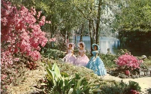 Mirror Lake, Bellingrath Gardens, Mobile, Alabama -- POSTKARTE - Bild 1 von 2