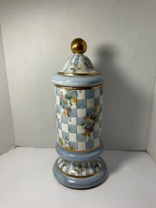 Mackenzie-Childs Vintage Morning Glory Honeymoon Large 17” Canister - Picture 1 of 15