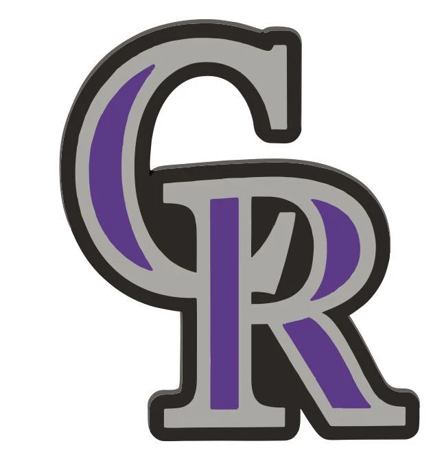 Colorado Rockies MLB Baseball Sticker Decal S474 - Image 1 of 1