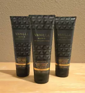 Bath & Body Works Vanilla Noir Ultimate crema corpo idratazione lozione 3 pz - Foto 1 di 1