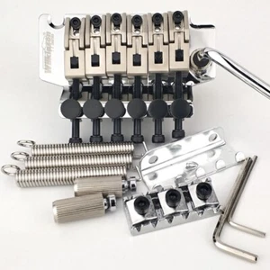 Wilkinson WODL1 6 Corde Licenza Chitarra Doppio Blocco Tremolo Bridge 42mm R2 - Foto 1 di 6