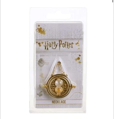 Harry Potter Collana Giratempo Hermione Granger Ufficiale Time Turner Clessidra - Immagine 1 di 2