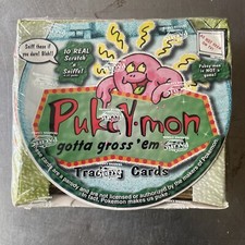 Pukey-Mon Trading Cards Box 36 Packs Pukeymon Gotta Gross'em Out, Pokemon Parody