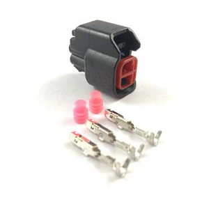 Bosch EV6 EV14 USCAR 2-Pin Fuel Injector Plug Connector Kit ID1300 ID1700 - Six - Picture 1 of 1