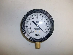 Span LFS-210-(-1 Bar)-G  2.5" Gauge - Picture 1 of 1