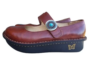 Alegria Women’s Shoes Brown PAL-612 Size 7-7.5 US, 37 - Picture 1 of 10