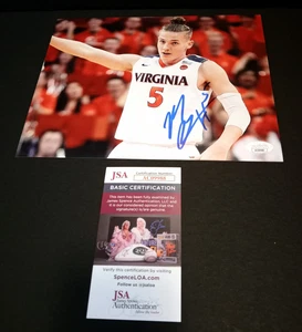 KYLE GUY Virginia Cavaliers Basketball SIGNED 8x10 Photo JSA COA e - Picture 1 of 1