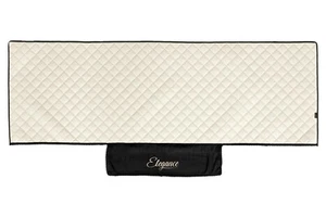 COPRILETTO CHAMPAGNE IN ECOPELLE SPECIFICO DAF LF 55 SLEEPER CAB - Imagen 1 de 2