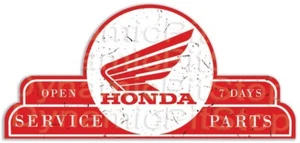 Honda Shield Tin Metal Sign Motorbike Mancave Garage Workshop Australian made - Picture 1 of 1