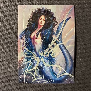1994 Comic Images The Best Of Olivia ALL CHROMIUM PROMO CARD NM/M