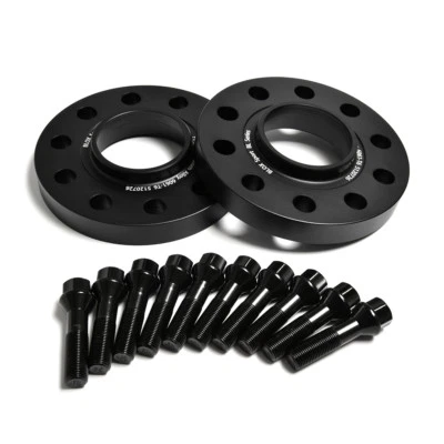 Espaciador de rueda de aluminio para aviones de 20 mm 2 piezas para BMW 320i, 328i, 335i, 4228i, 435i, 440i, M3 Foto 1 de 4