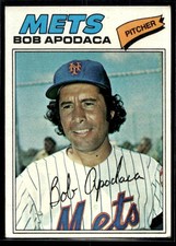 1977 Topps Bob Apodaca New York Mets #225