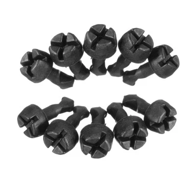 10 piezas pasadores de clip de cubierta superior con apariencia de motor negros N90642001 N90-642-001 Foto 1 de 4