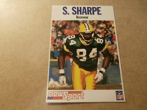 STERLING SHARPE (PACKERS), VINTAGE 1992 TRADING ROOKIE CARD, COLLECTOR (JT29) - Bild 1 von 2