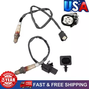 2Pcs Oxygen Sensor Up & Downstream For Ford Explorer 2.0L L4 Turbo 2012-2015 - Picture 1 of 10