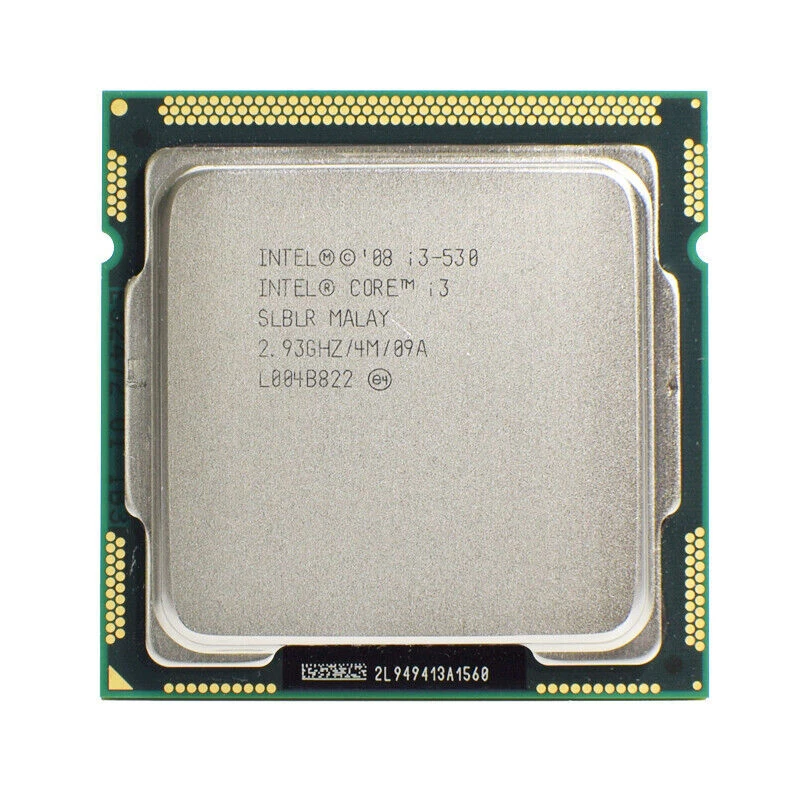 Intel Core i3-530 CPU Dual-Core 2.93GHz / 4MB LGA1156 SLBLR Processor - Image 1 of 1