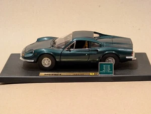 Ferrari Dino 246 GT by Anson 1/18 In Green Very Rare Color. - Picture 1 of 6