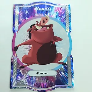 Pumbaa Lion King 2023 Kakawow Cosmos Disney 100 All Star Die Cut Holo #CDQ-YX-50 - Picture 1 of 2