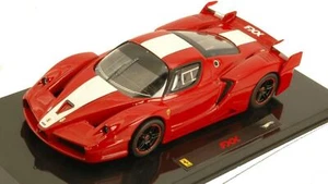 Hot Wheels 1:43 Scale Ferrari FXX Red With White Stripe Model Replica Hypercar - Picture 1 of 1