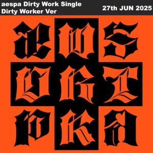 aespa Dirty Work Single Album Dirty Worker Ver CD+Fotokarte+etc+Trackingnummer - Bild 1 von 4