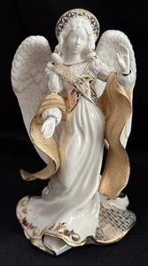 NEUWERTIG! LENOX ERSTER SEGEN FRIEDENSENGEL KRIPPENFIGUR WEIHNACHTEN - Bild 1 von 7