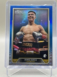 Daniel Garcia 2024 Topps Chrome Boxing #85 Blue Refractor #/125 - Picture 1 of 2