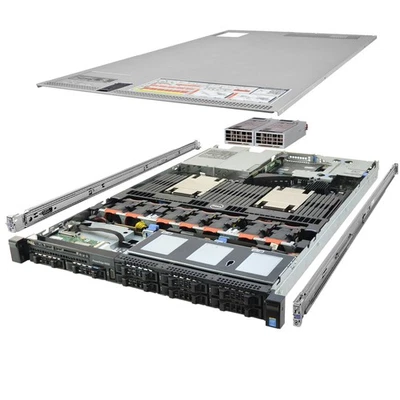 Dell PowerEdge R630 Server 2x E5-2667v4 3.20Ghz 16-Core 288GB RAM 8x Caddies - Image 1 of 4