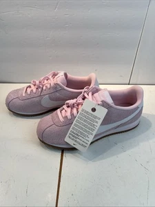 Nike Cortez Vntg Vintage Pink Foam-White-Gum Brown Womens Sz 9.5 [FJ2530-600] - Picture 1 of 10