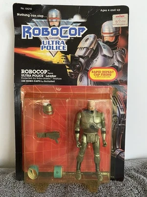 FIGURA DE ACCIÓN ROBOCOP ULTRA LÍDER POLICIAL KENNER 1988 Foto 1 de 3