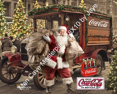 vintage coca cola set of 3, 8x10 old prints bi Jaye Metcalfe - Image 1 of 4