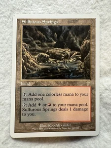 MTG - Sulfurous Springs - 7th Edition - LP - Free Shipping! - Picture 1 of 2