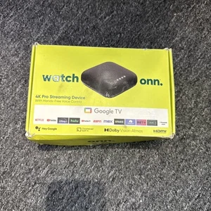Onn. Dispositivo de transmisión Google TV 4K Pro (nuevo, 2024), resolución 4K UHD - Imagen 1 de 3
