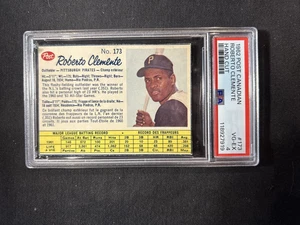 1962 Post Canadian Hand Cut grade 4 #173 Roberto Clemente - Picture 1 of 2