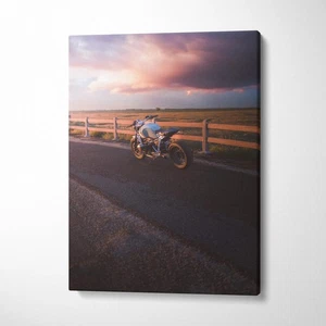 BMW Inspired R Nine T High Resolution Museum Quality Vertical Motorcycle Canvas - Picture 1 of 14