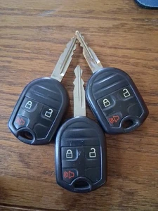 LOTE DE 3 OEM FORD Cabezal Remoto Combo Llave 3 Botones FCC: CWTWB1U793 ¡JUSTO! - Imagen 1 de 9