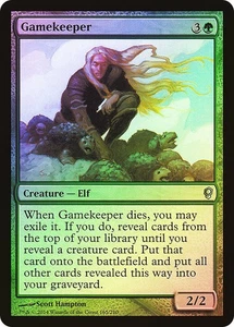 MTG FOIL Gamekeeper  - Conspiracy #165 - Picture 1 of 1