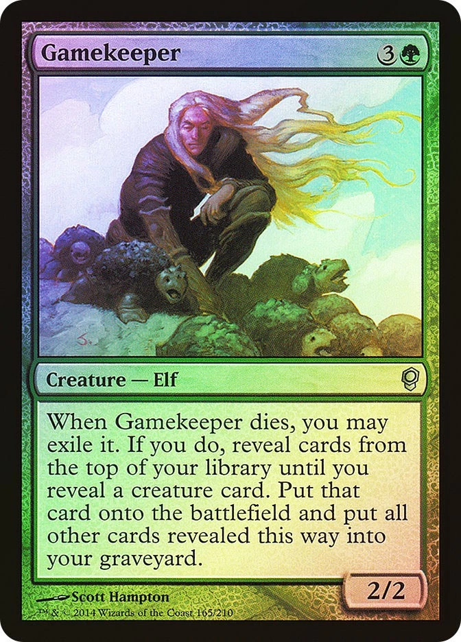 MTG FOIL Gamekeeper  - Conspiracy #165 - Image 1 of 1
